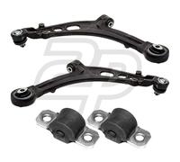KIT COPPIA BRACCI SOSPENSIONE ANTERIORI DX SX E SUPPORTI BARRA FIAT PUNTO 188