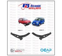 KIT COPPIA BRACCI SOSPENSIONE OCAP FIAT CINQUECENTO SEICENTO TUTTI I MODELLI