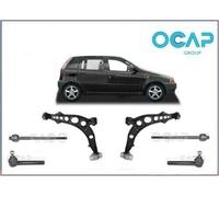 KIT COPPIA BRACCI + TESTINE + SNODI SCATOLA STERZO OCAP FIAT PUNTO 176 I SERIE
