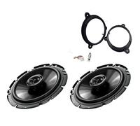 Kit coppia casse ant/post PIONEER per RENAULT / DACIA / NISSAN con adattatori