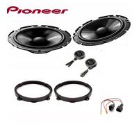 Kit coppia casse PIONEER ALFA ROMEO 159 con adattatori E SUPPORTI ANT/POST