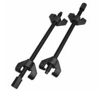 KIT COPPIA COMPRIMI MOLLA AMMORTIZZATORE UNIVERSALE AUTO MOLLE 370MM ATTREZZO