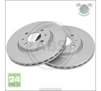 Kit coppia dischi freno Abs Anteriore per ALFA ROMEO MITO CITROEN NEMO FIAT FIO