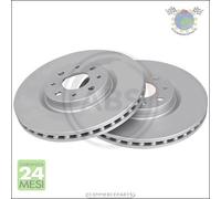 Kit coppia dischi freno Abs Anteriore per ALFA ROMEO MITO FIAT STILO BRAVO LANC