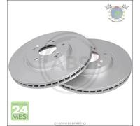 Kit coppia dischi freno Abs Anteriore per HONDA ACCORD VIII