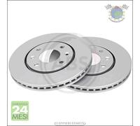 Kit coppia dischi freno Abs Anteriore per PEUGEOT 406