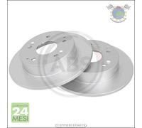 Kit coppia dischi freno Abs Posteriore per HONDA CIVIC VII #gh