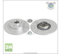 Kit coppia dischi freno Abs Posteriore per RENAULT LAGUNA GRAND #el