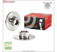 Kit Coppia Dischi Freno Brembo Ant Per Austin Mini Rover