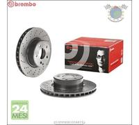 Kit Coppia Dischi Freno Brembo Ant Per Mercedes Classe S 280 320 350
