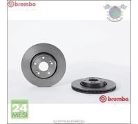 Kit Coppia Dischi Freno Brembo Ant Per Renault Laguna #Zs