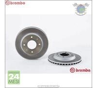 Kit Coppia Dischi Freno Brembo Ant Per Volvo S40 V40 #4G