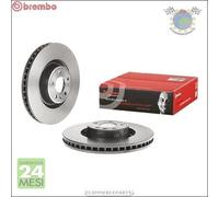 Kit coppia dischi freno Brembo Anteriore per AUDI A6