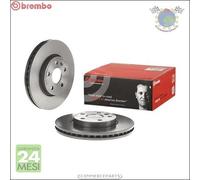 Kit coppia dischi freno Brembo Anteriore per CHEVROLET CRUZE AVEO OPEL ASTRA J