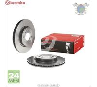 Kit coppia dischi freno Brembo Anteriore per HYUNDAI i20 KIA RIO ##6