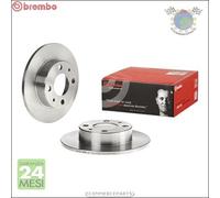 Kit Coppia Dischi Freno Brembo Post Per Audi 100 #Di