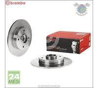 Kit Coppia Dischi Freno Brembo Post Per Citroen C4 I Ds3 C3 Peugeot 2008 207 208