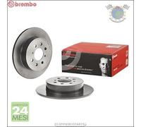 Kit Coppia Dischi Freno Brembo Post Per Honda Civic Vii #V9