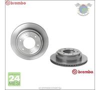 Kit Coppia Dischi Freno Brembo Post Per Mitsubishi Pajero #9H