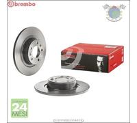 Kit Coppia Dischi Freno Brembo Post Per Peugeot 407 #G6