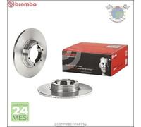 Kit Coppia Dischi Freno Brembo Post Per Renault 12 15 17