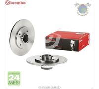 Kit Coppia Dischi Freno Brembo Post Per Renault Clio #Dk