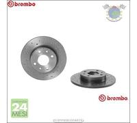 Kit Coppia Dischi Freno Forati Brembo Ant Per Lancia Dedra Delta Y Zastava Yugo