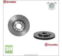 Kit Coppia Dischi Freno Forati Brembo Ant Per Opel Vectra C Signum Saab 9-3X 9-3