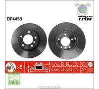 Kit coppia dischi freno TRW Anteriore per BMW Z4 E89 sDrive 3 E93 320 318 E92 3