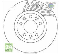 Kit coppia dischi freno TRW Anteriore per CITROEN BERLINGO GRAND C4 II OPEL COM