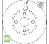 Kit coppia dischi freno TRW Anteriore per MAZDA MX-5 2