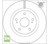 Kit coppia dischi freno TRW Anteriore per SUZUKI SWIFT