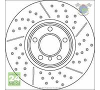 Kit coppia dischi freno TRW Posteriore per BMW 2 F23 M