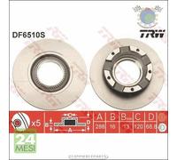 Kit coppia dischi freno TRW Posteriore per FORD TRANSIT TOURNEO #fb
