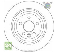 Kit coppia dischi freno TRW Posteriore per LAND ROVER FREELANDER #gv