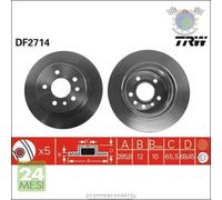 Kit coppia dischi freno TRW Posteriore per OPEL OMEGA B