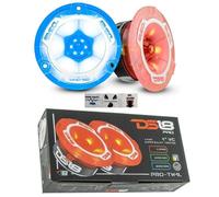 kit coppia DS18 PRO-TW1L super tweeter rgb da 9,6 cm 4 ohm 103 db spl