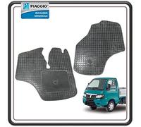 KIT COPPIA DUE TAPPETO TAPPETI TAPPETINI IN GOMMA PER PIAGGIO PORTER TUTTI I MODELLI ORIGINALI PIAGGIO.