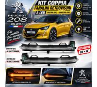 Kit Coppia Fanalini LED Retrovisori Peugeot 208 DX SX 9837260480 9837260680