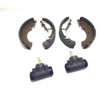 KIT COPPIA GANASCE FRENO POSTERIORE DX SX APE 50 + 2 CILINDRETTI POSTERIORI