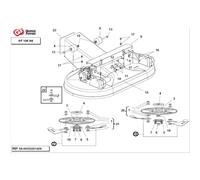 Kit coppia lama rientrante destra+coppia lama rientrante sinistra GIANNI FERRARI