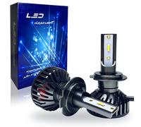 KIT COPPIA LAMPADE H7 FULL LED 6000K LUCE BIANCA MODULO CANBUS FARI AUTO XENO