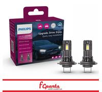 KIT COPPIA LAMPADE H7/H18 LED PHILIPS 6000K LUCE BIANCA FREDDA PLUG AND PLAY
