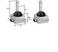 Kit coppia lampade lampadine XENON D3S 35W 6000K HID senza cablaggio