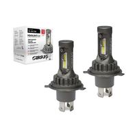 KIT 2 LAMPADE HEADLIGHT LED SIRIUS H4 12/24V 6000K AUTO MOTO MEZZI PESANTI