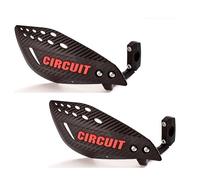 Kit coppia paramani universale moto cross/enduro Circuit pm061-2da nero-rosso