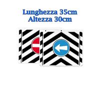 KIT COPPIA PARASPRUZZI UNIVERSALI CON SEGNALI COMPLETI DI VITI E STAFFE 35X30