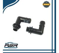 KIT COPPIA RACCORDI SPOLE ACQUA TUBI MANICOTTI RIDUTTORE GPL LANDI RENZO LI02