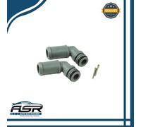 KIT COPPIA RACCORDI SPOLE ACQUA TUBI RIDUTTORE GPL LANDI RENZO LSE98 LI10