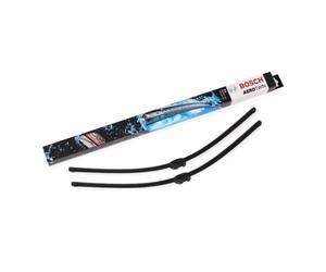 KIT COPPIA SPATOLE SPAZZOLE TERGI BOSCH AEROTWIN A976S Lun(1) 700 - Lun(2) 700